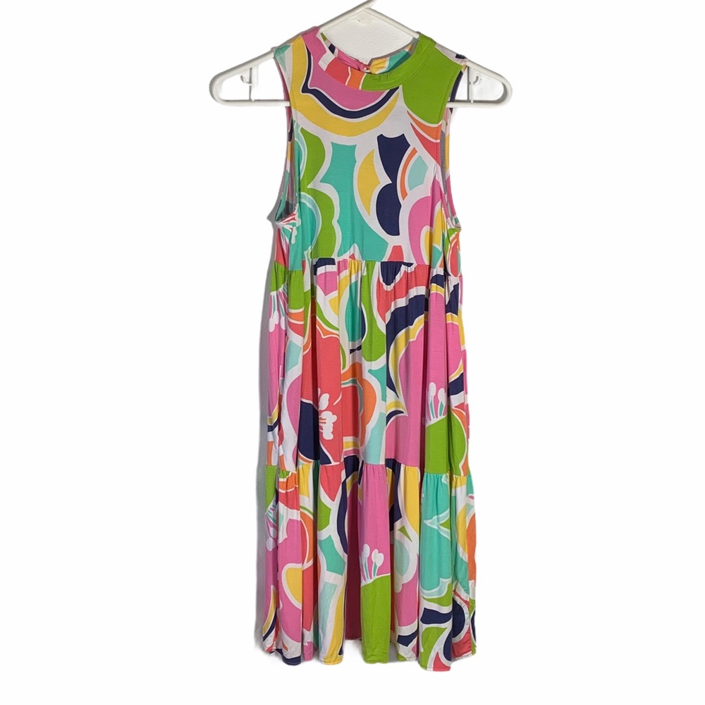 Tori Richard Dress Floral Colors XS